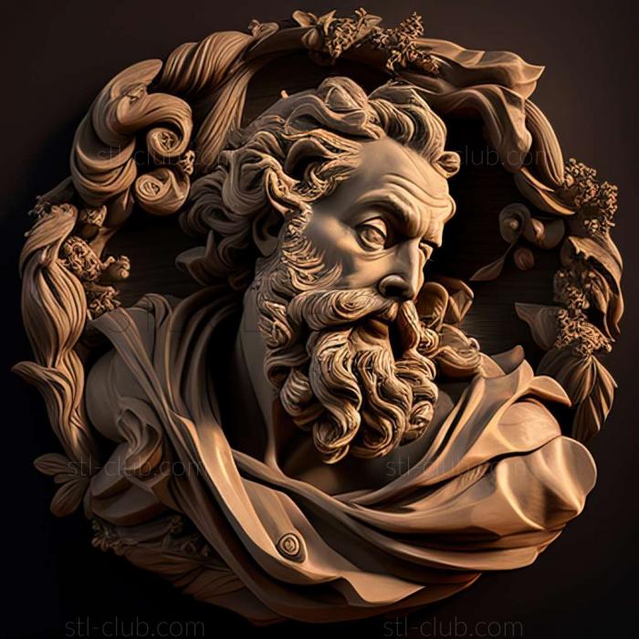 3D model Peter Paul Rubens (STL)
